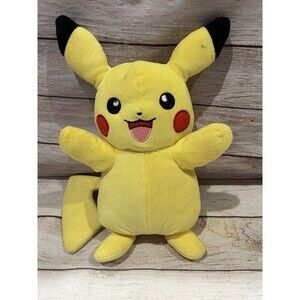 Pokemon Pikachu Light Up Talking 13” Plush Stuff Animal Toy WCT 2018 Works!